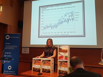 Ida Björling fortæller om fordele og udfordringer ved det moderne landbrug